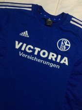 Vtg Schalke 04 Home Football Shirt Soccer Jersey Adidas Blue Germany XL Mens