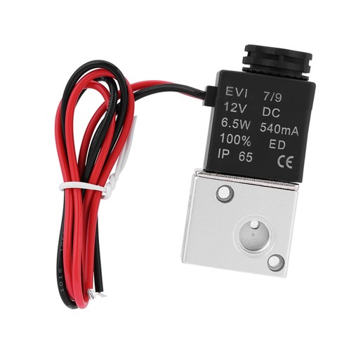 Electroválvulas neumáticas normalmente cerradas DC12V 3 vías 2 posiciones 1/8' BSP - Imagen 17 de 22