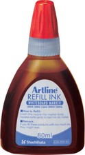 Artline Refill Ink ESK-50A, RED for Artline 5109A Big Nib Markers, Plus 500A