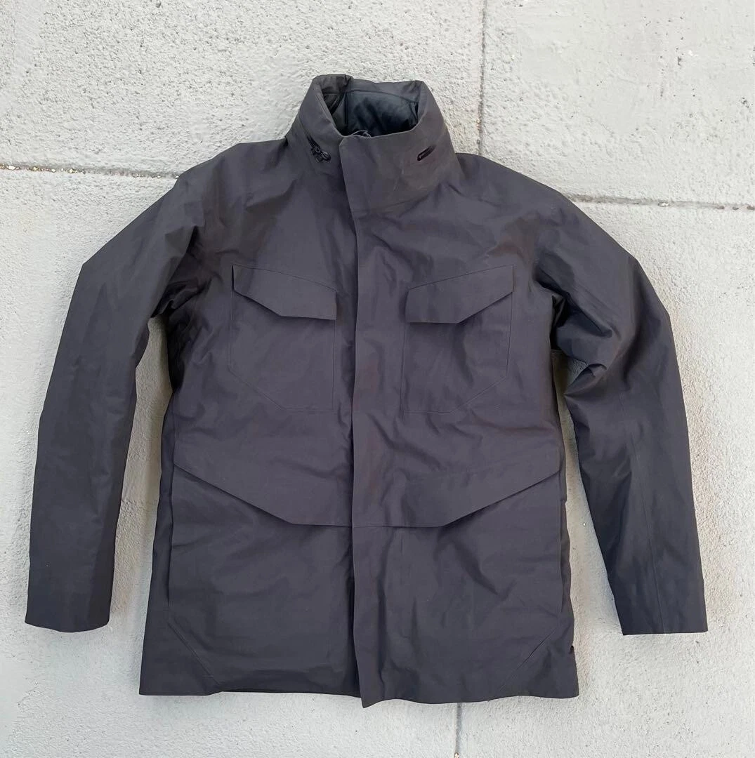 Arc'teryx VEILANCE Field IS Jacket Made in Canada Size XS Black Gore-Tex