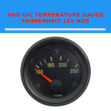Fits For Vdo Oil Temperature Gauge Fahrenheit 310.254155 12v Nos Fits For Vdo Oil Temperature Gauge Fahrenheit 310.254155 12v Nos