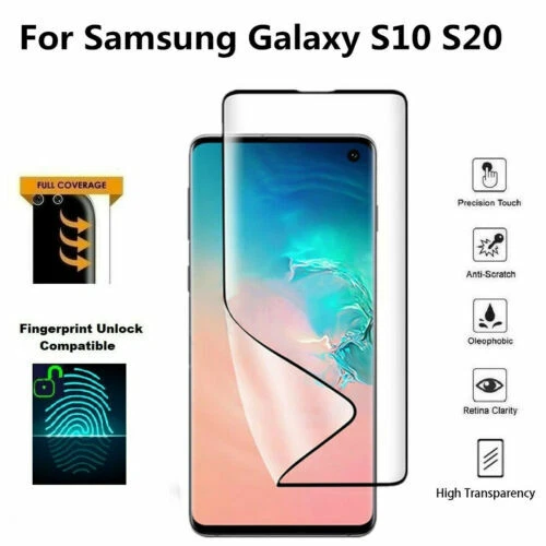 Teléfono celular TPU Negro Protectores de pantalla para Samsung Galaxy S7