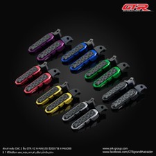 Scoote Rear Passenger Foot Peg CNC Fits For Yamaha N-Max 155 X-Max 300 2020 Blue