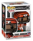 Funko POP! 261 NFL  Legends Chad Johnson Ocho-Cinco Bengals Vinyl Figure