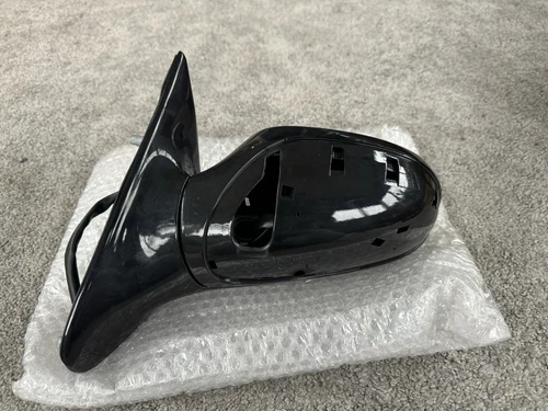 GENUINE PEUGEOT 406 MK2 N/S LEFT Driver Electric DOOR MIRROR NEW Black