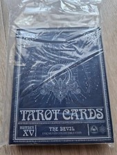 Diabeł - karty tarota (16.) Srebrna moneta 1 uncja, rzadka edycja, gotowa do wysłania