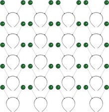 20Pcs Alien Headband Martian Antennas Space Costume Green