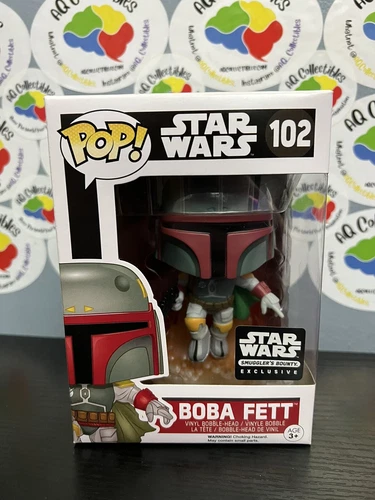 Funko Pop! Star Wars #102 Boba Fett Smuggler's Bounty Exclusive Vinyl Figure NEW