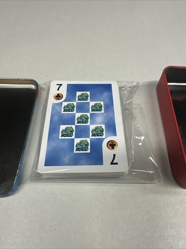 Pokemon Vintage Playing Cards & Storage Tin 1999 - Picture 6 of 7