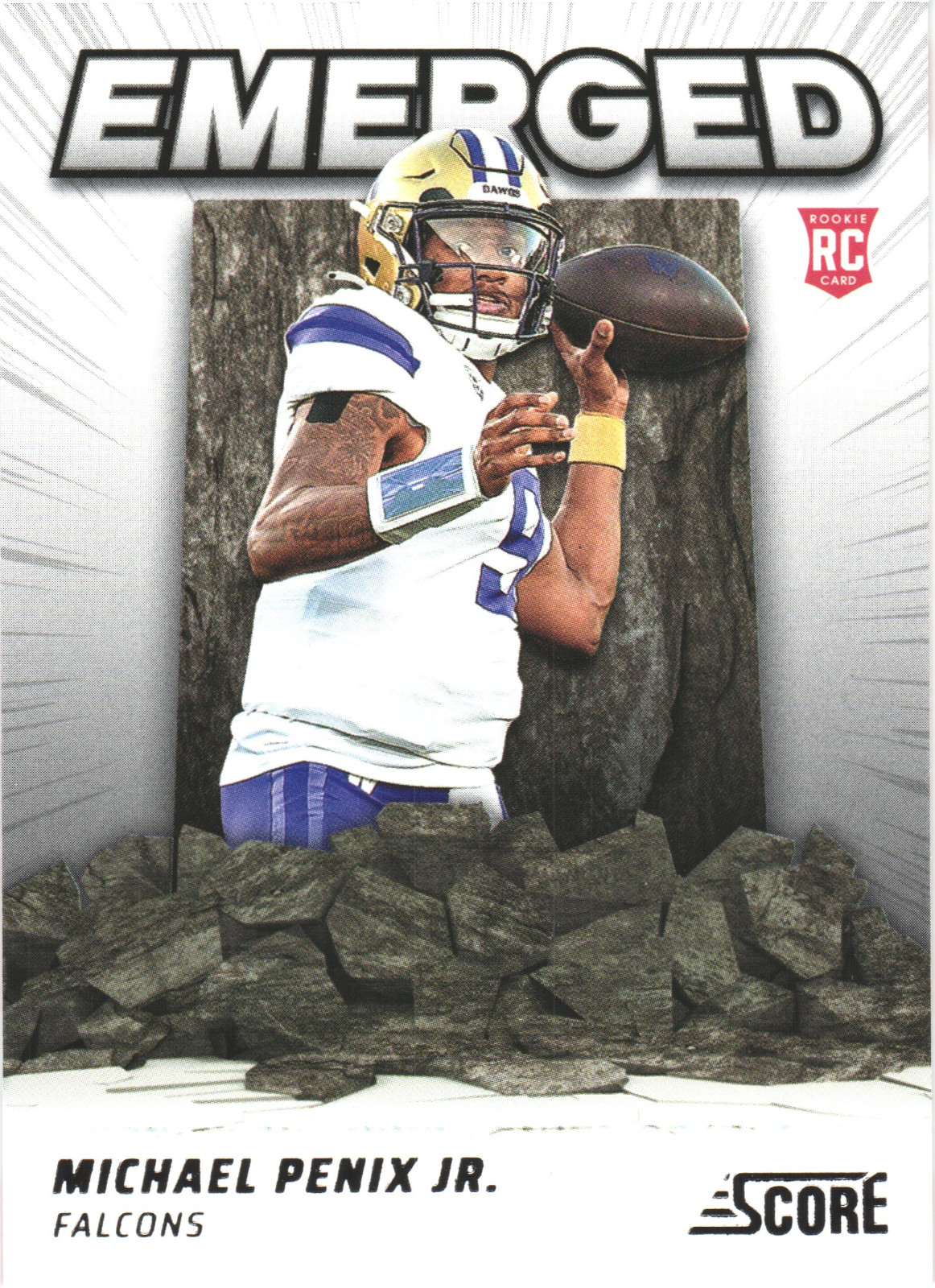 2024 panini score Emerged Michael Penix Jr
