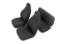 Rough Country Neoprene Seat Covers for 1997-2002 Jeep Wrangler TJ - 91000