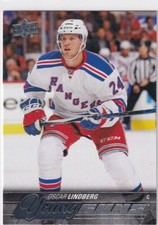 15/16 UD SERIES 1 OSCAR LINDBERG YOUNG GUNS RC SP ROOKIE #234