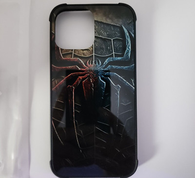 iPhone 13 Pro Max 6.7 Inch Spider Picture Case Slime Glossy Fit Camera Cutout TP