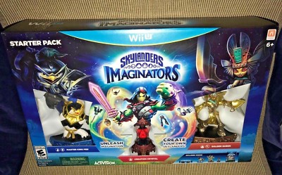 New 2016 Activision Wii U Skylanders Imaginators Starter Pak Video Game Figures 