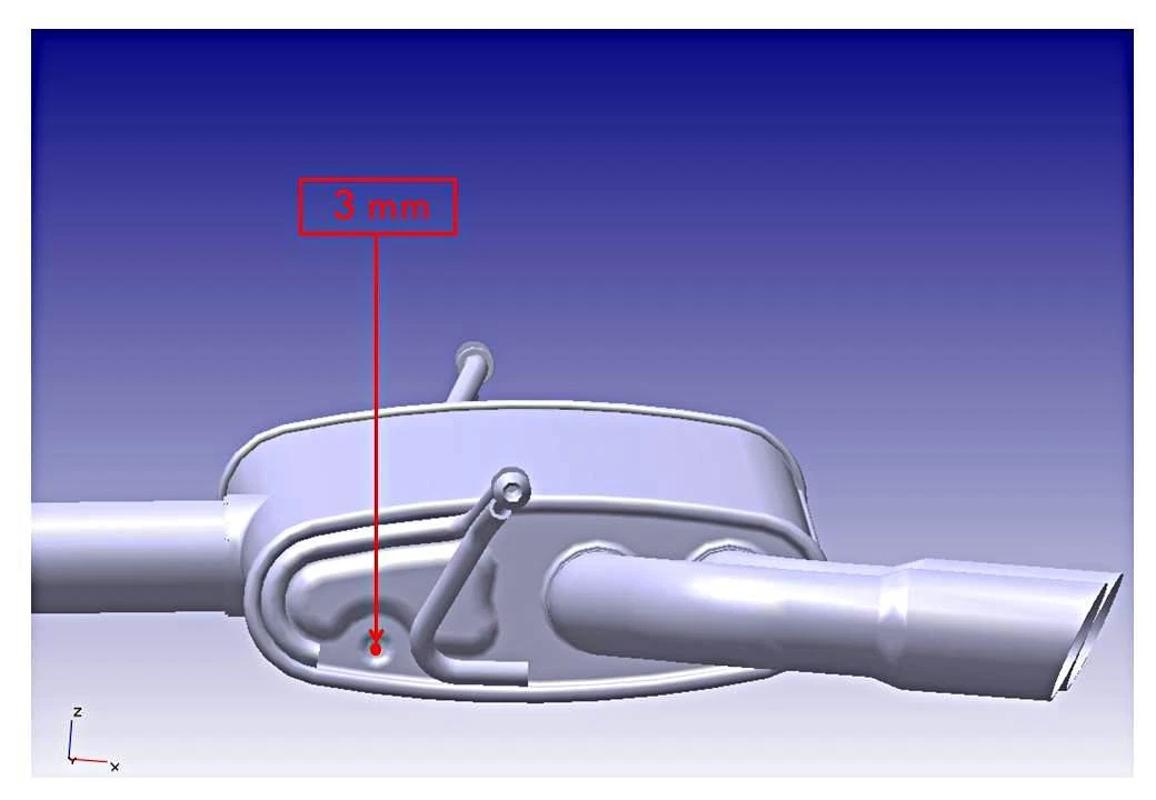 Genuine VW Golf Sportsvan AM1 AN1 Rear Silencer 5G6253609S | eBay