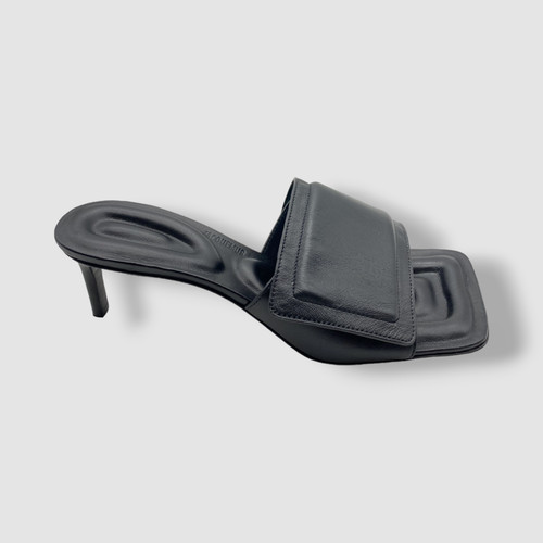 $725 Jacquemus Women's Black Les Mules Heels Sandals Shoes Size 36