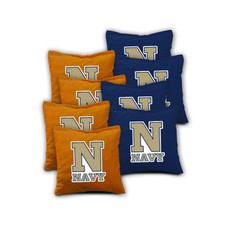 NAVAL MIDSHIPMEN Cornhole Bags SET of 8 ACA REGULATION Baggo Bean Bags