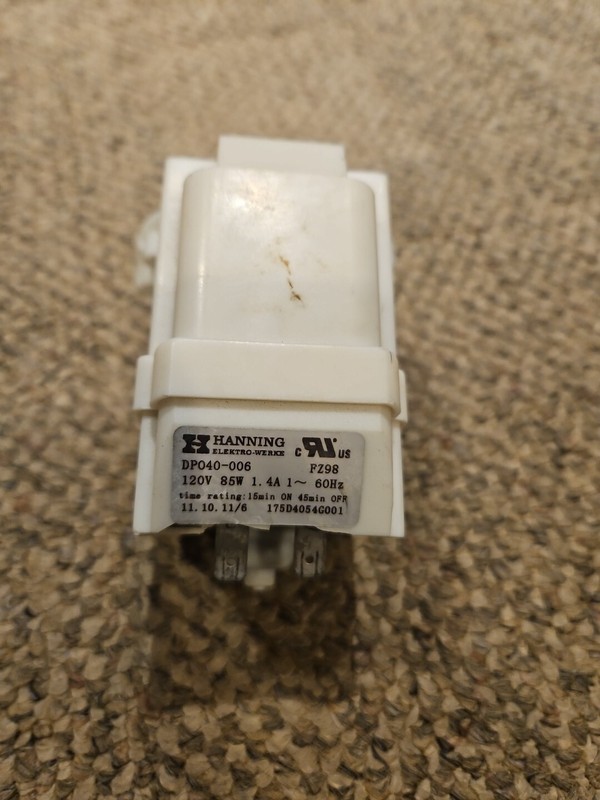 GE Washer Drain Pump - 175D40554G001