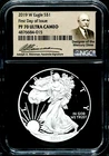 2019-W $1 Proof American Silver Eagle NGC PF 70 UCAM FDOI Weinman Label  BS252