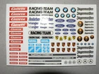 Carrera decal water slide Jägermeister Ferrari etc.