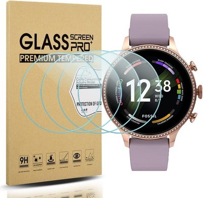 Displayschutzfolie 4-Stück für Fossil Women's Gen 6 Schutzfolie klar