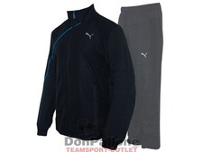 Puma Woven Tracksuit Sport And Leisure Suit Black Size XS Training Fitness