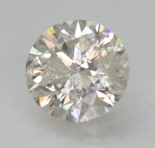 0.53 Carat G Color Round Brilliant Natural EARTH MINED Loose Diamond 5.12mm