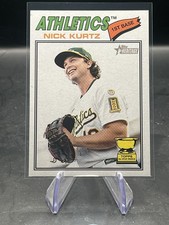 Topps 2026 Heritage Nick Kurtz Oakland Athletics All-Star Rookie Base #275
