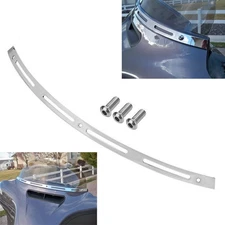Chrome 4 Slotted Batwing Windshield Trim For Harley Street Electra Glide 96-2013