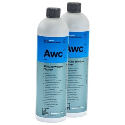 Reiniger für Glas Lack Polycaronatoberflächen Boote AWC Koch Chemie 2 X 1 Liter