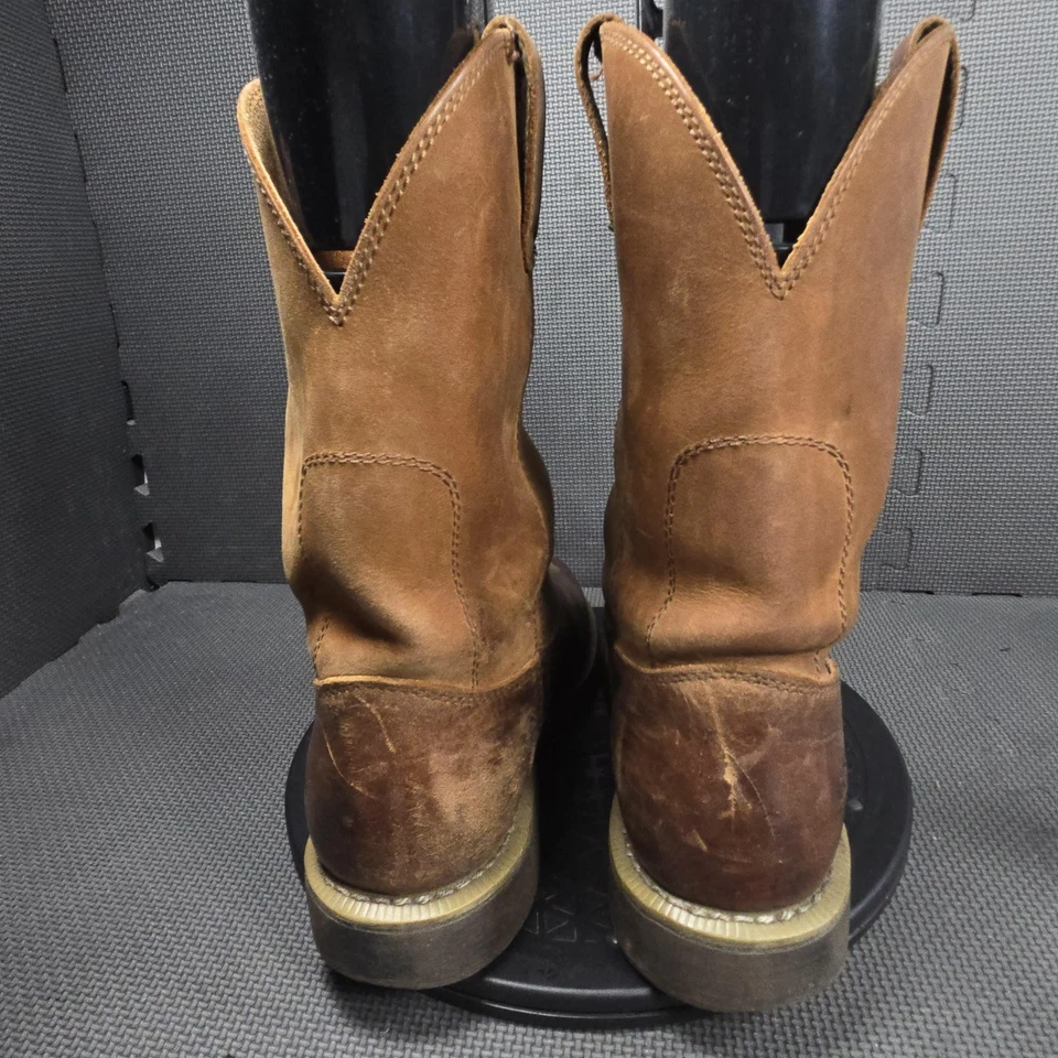 Georgia Boot Ranch Wellington Hombres Talla 10.5 EE Castaño Botas de Trabajo G5814 Foto 4 de 4