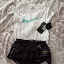 Nike Girls 2 Pc Set Short Size 6