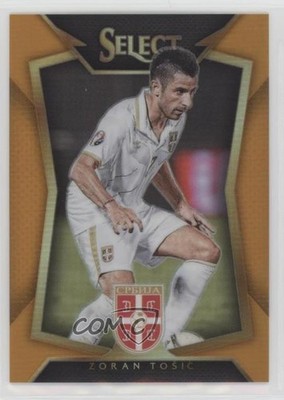 2015 Select Orange Prizm Zoran Tosic (Ball Back Photo Variation) Rookie RC 4t7