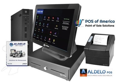 Aldelo PRO BAR Restaurant POS Value Touch System - 1 Station