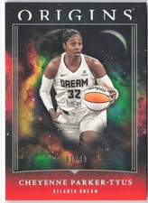 Cheyenne Parker-Tyus 2024 Panini Origins WNBA Red #7 /99 Atlanta Dream