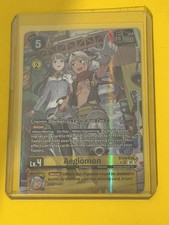 Aegiomon BT24-034 SR Foil Alt Art ,  Pack Fresh ,  Never Played, Time Stranger
