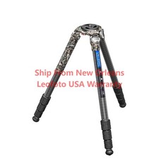 Leofoto LN-404C Camo Heavy Duty Tripod with 100mm Bowl Platform  Bag