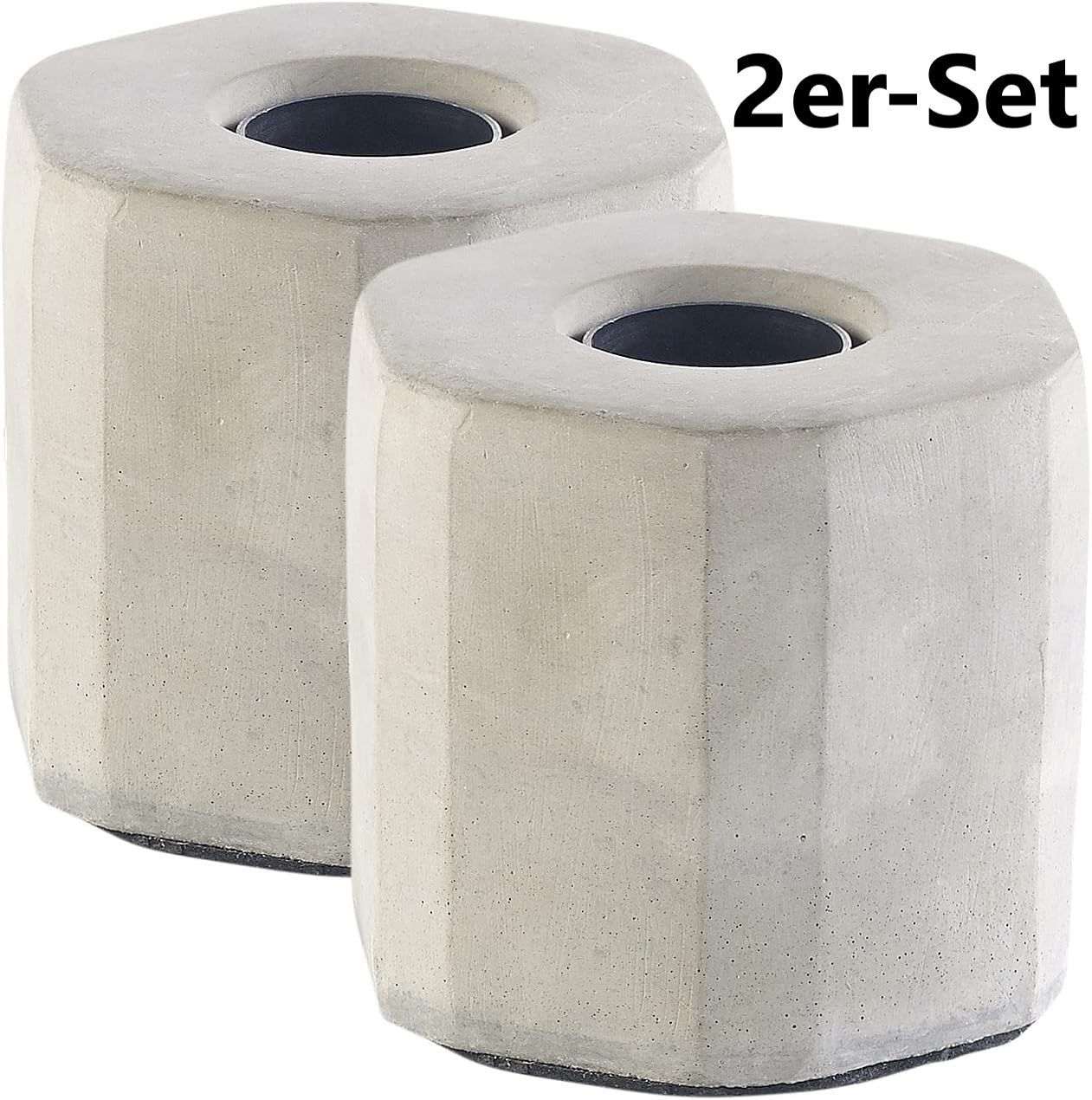 NEU Dekorative Beton Tischleuchte für E27 Lampen Stimmung Geschenk Beleuchtung