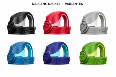 Ersatzdeckel für Nalgene OTF-Flasche, verschiedene Farben
