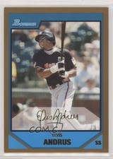 2007 Bowman Draft Prospects Futures Game Gold Elvis Andrus #BDPP86 y0i