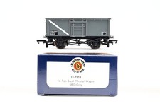 Bachmann OO Gauge 33-752B BR Dark Grey 16T Coalight Steel Mineral Wagon No.B6834