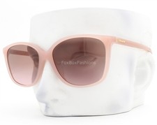 Coach Sunglasses Polished Milky Buff Pink Gradient HC8361U 583914 with Case