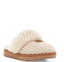HOT SELLING WOMEN'S UGG Cozy Knit Slippers,Cream[[[WINTER WARM]]][US7][US8][US9]