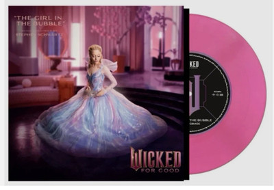 Wicked - Ariana Grande - The Girl In The Bubble - Limited Edition Pink 7  Vinyl