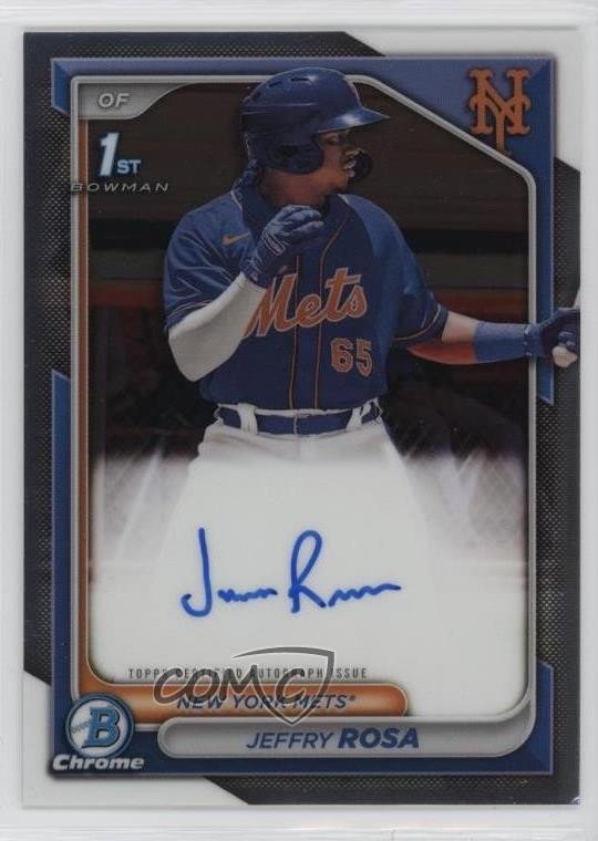 2024 Bowman Chrome Prospect Auto Jeffry Rosa #CPA-JRO Auto