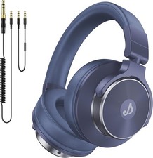 CM7005 Wired Over-Ear Studio DJ Headphones 50mm Foldable 3.5/6.35mm Dark Blue