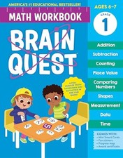 Brain Quest Math Workbook: 1st Grade Brain Quest Math Workbooks 