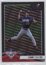 2019 Panini USA Baseball Stars & Stripes Longevity Trey Faltine Sammy #37 3a3