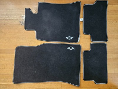Genuine New MINI Cooper R56 OEM Full Set Carpet Floor Mats 2007-2013 Black