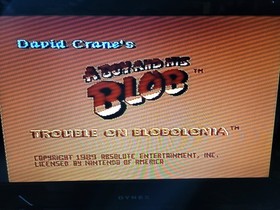 Cartuccia David Crane&rsquo;s A Boy and His Blob: Trouble on Blobolonia NES TESTATA